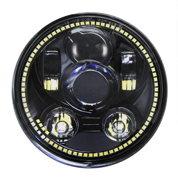 DOT-E-Mark tasdiqlandi 5.75 dyuymli LED fara proektori Harley mototsikliga chip uchun super yorqin suv o'tkazmaydigan