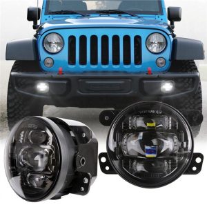 Jeep Wrangler JK 2007-2017 uchun Morsun haydash chiroqlari old bamper proyektori LED tuman chiroqlari