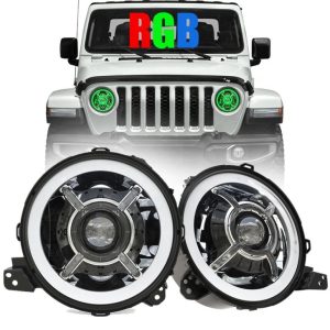 MORSUN LED farasi 9 dyuym uchun Jeep JL 2018+ SPORTS / RUBIKON / SAHARA / MOAB