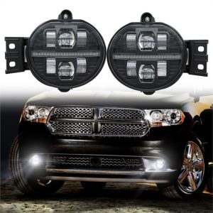 Morsun Dodge Ram Durango aksessuarlari uchun 1500 2500 3500 LED bamper o'tish chirog'i uchun yangilash LED tuman chiroqi