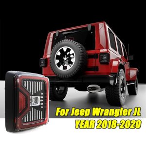 US Version 2018 Jeep Wrangler JL Led Tail lampalari Orqa tarafdagi tormoz lampalari